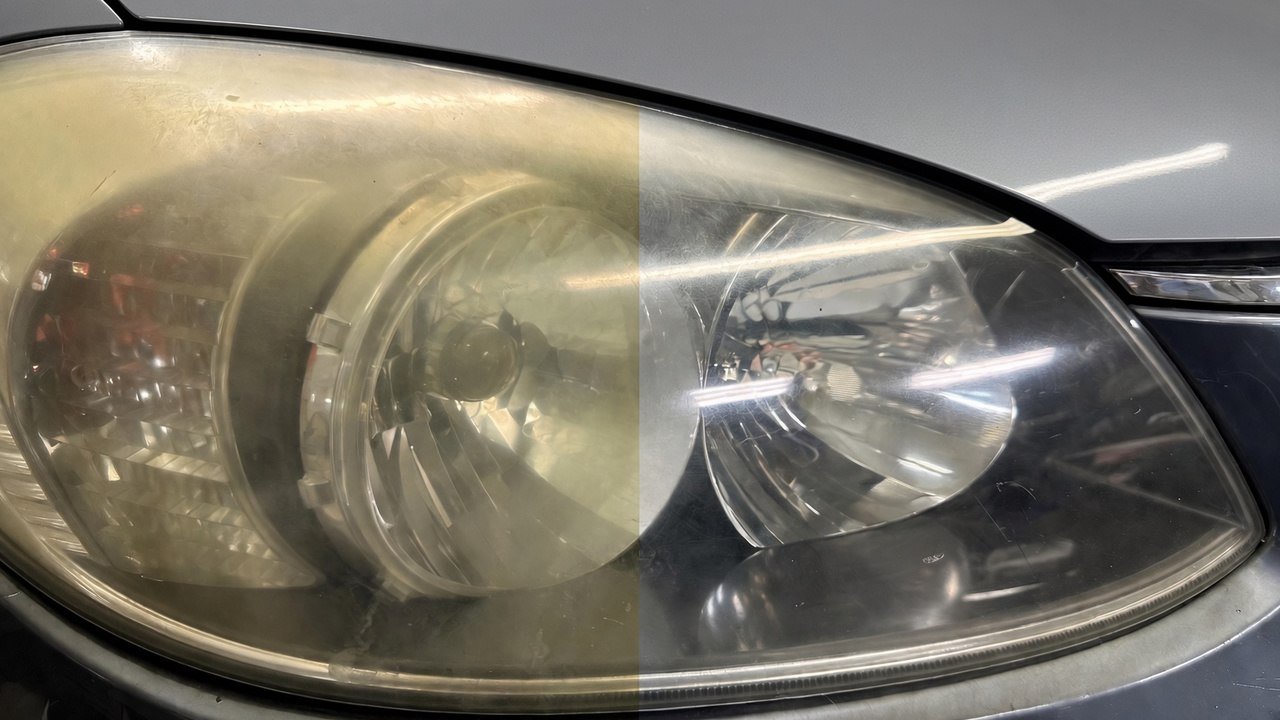 Restauration de phare : avant et après